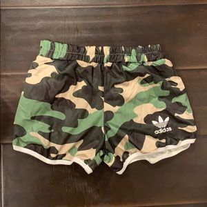 Adidas camo shorts